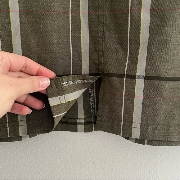 Smartwool Plaid Merino Wool Mini Skirt – Gorpcore Utility Outdoors Preppy - Picture 10 of 15